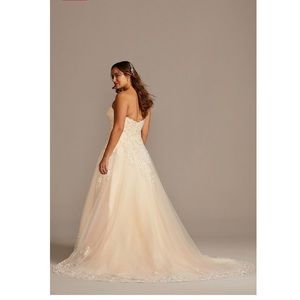 David’s Bridal Ivory wedding dress